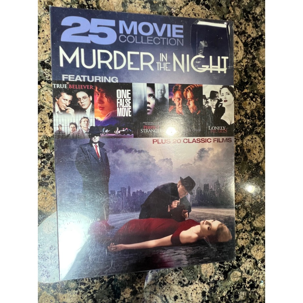 Murder in the Night 25 Movie Collection DVD True Believer One False Move New